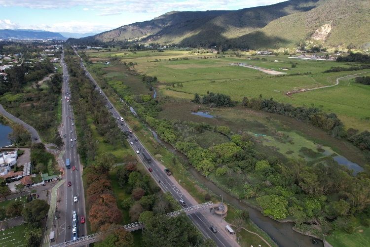 Panorámica del proyecto “Accesos Norte Fase II, Unidades Funcionales 1, 2, 3, 4 y 5” a desarrollarse en Bogotá DC entre las calles 191 y 245
