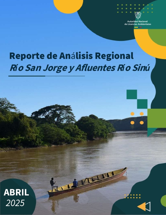 Imagen principal del Reporte de Análisis Regional Río San Jorge y Afluentes Río Sinú