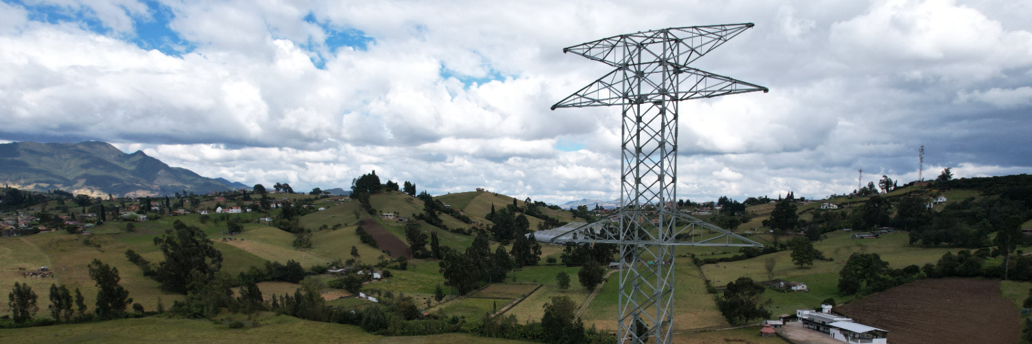 Banner del proyecto Línea de transmisión Refuerzo Suroccidental 500 KV La Virgina - Alférez