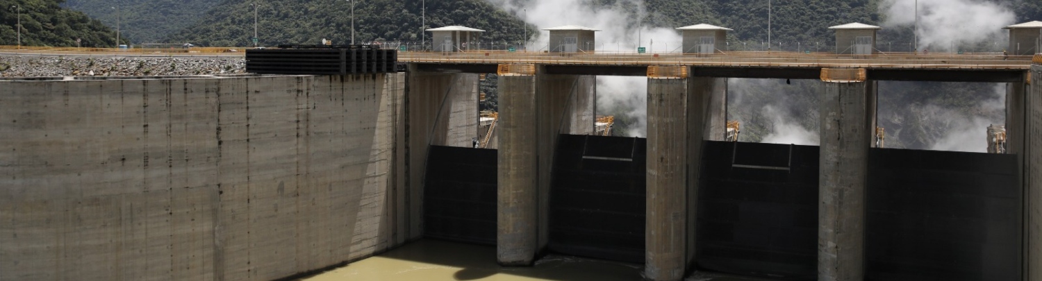 Imagen de represa por vigilancia y control ambiental a los proyectos en Colombia por Fenómeno de “El Niño”