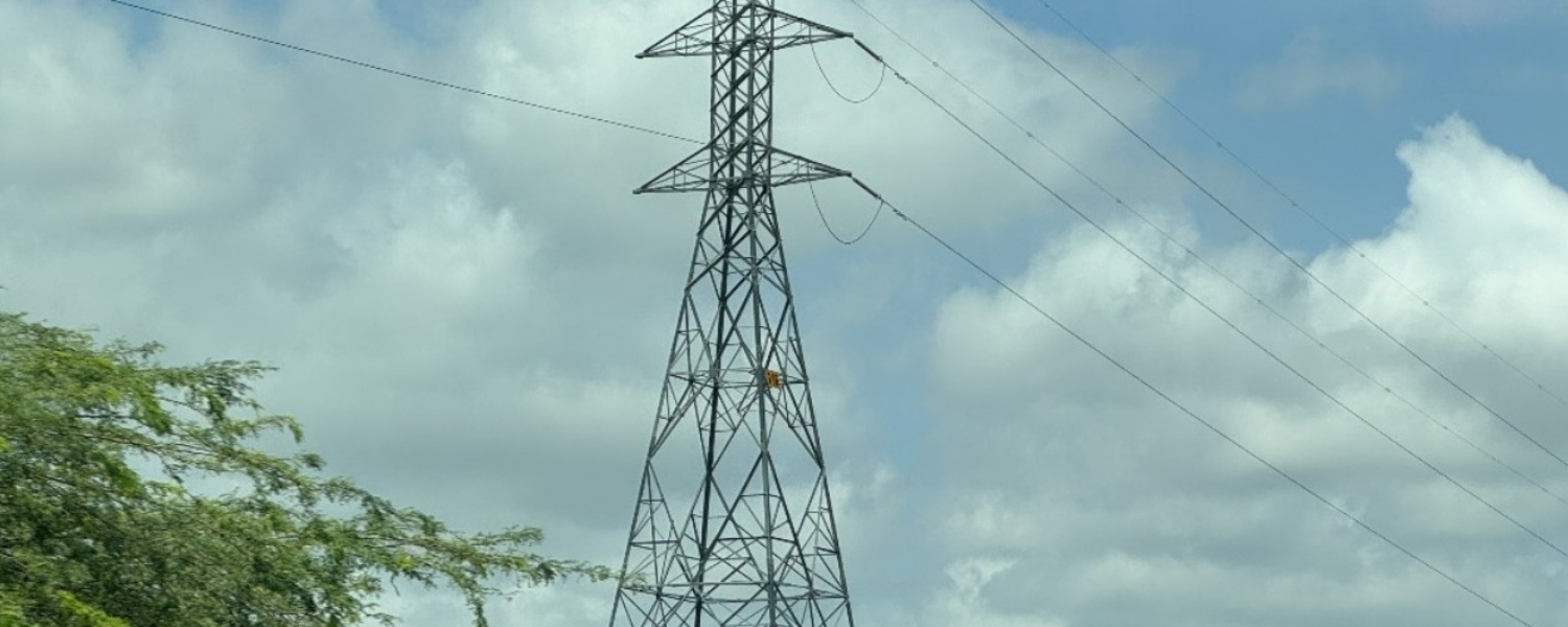 Imagen de referencia de torres de transmisión